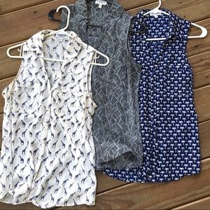 Lot of 3 Express Tops